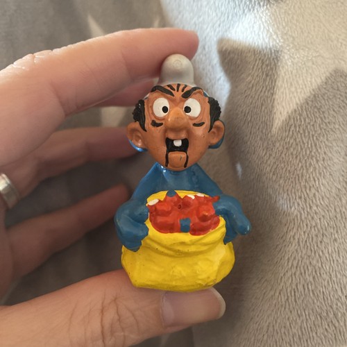 Schlumpf mit gargamel - schlumpf, maske