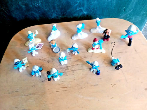 Konvolut figuren schlümpfe - konvolut,